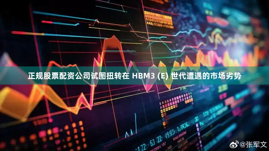 正规股票配资公司试图扭转在 HBM3 (E) 世代遭遇的市场劣势